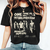 Vintage 1D Graphic Music Washed T-Shirt